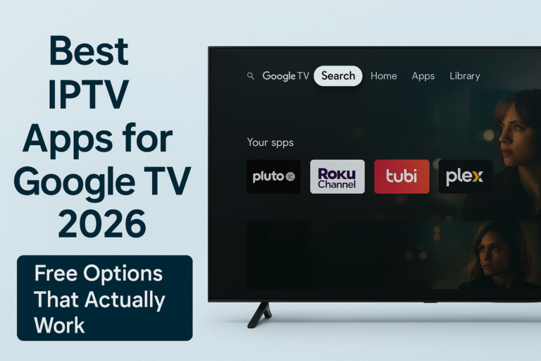 Best IPTV Apps for Google TV 2026 – Free Options That Actually Work