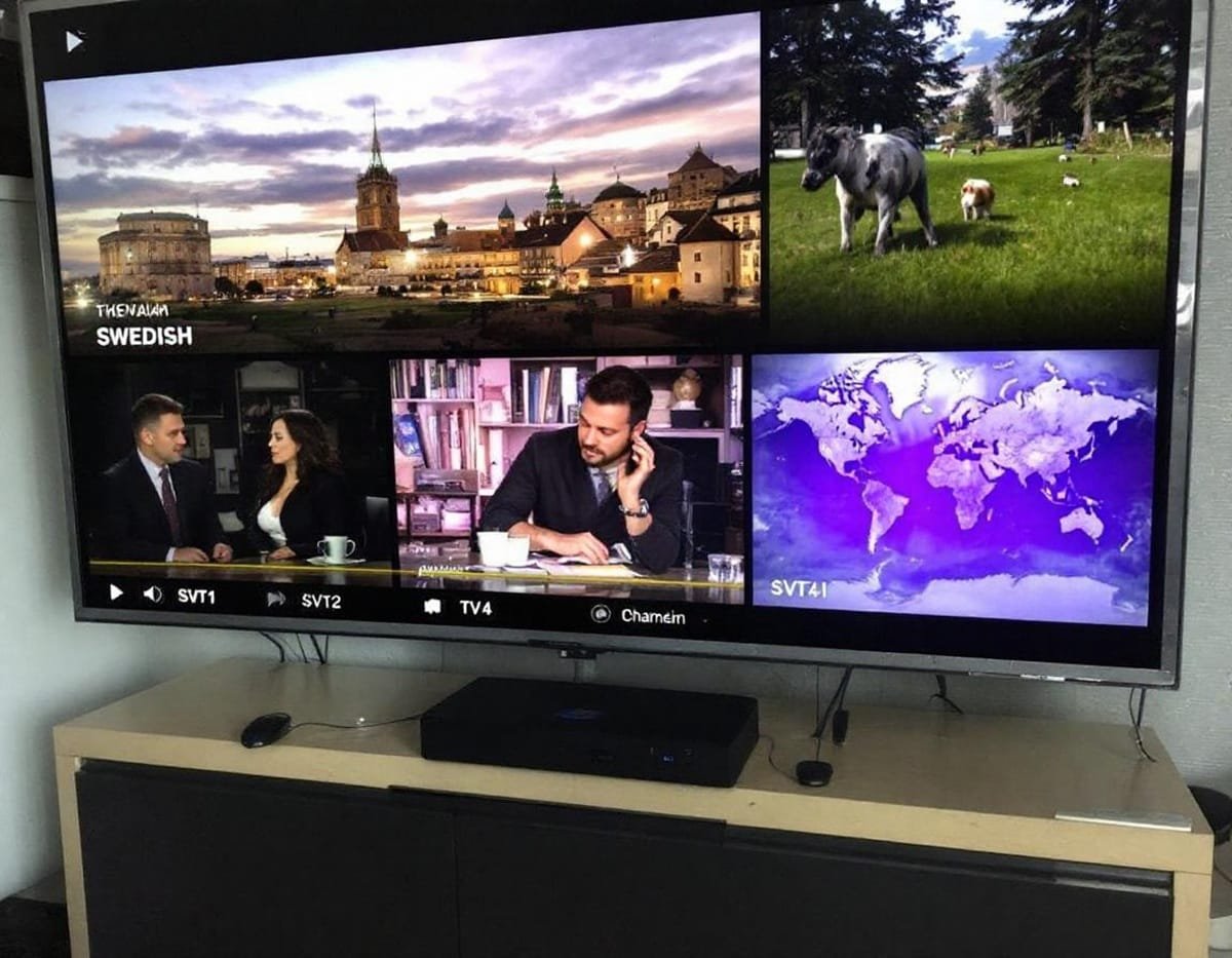 How to Watch Swedish Free-to-Air Channels (SVT1, SVT2, TV4) via Satellite in 2025