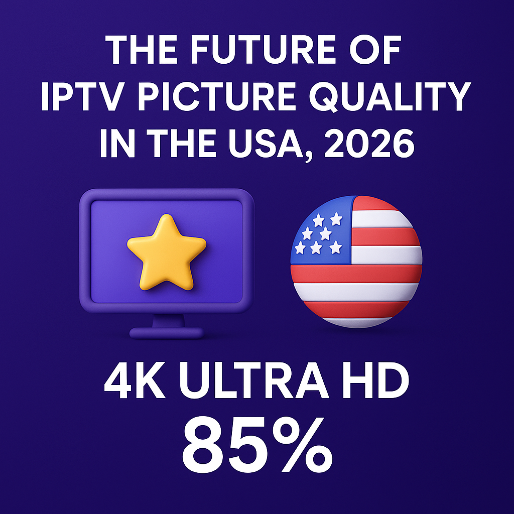 8K Era Begins The Future of IPTV Picture Quality in the USA 2026