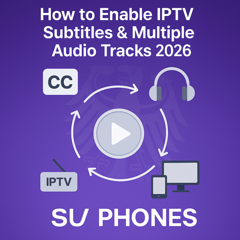 How to Enable IPTV Subtitles & Multiple Audio Tracks 2026