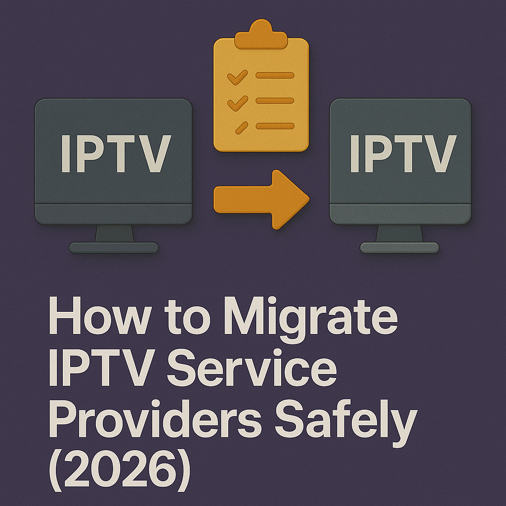 How to Migrate IPTV Service Providers Safely (2026)