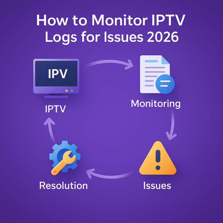 How to Monitor IPTV Logs for Issues 2026