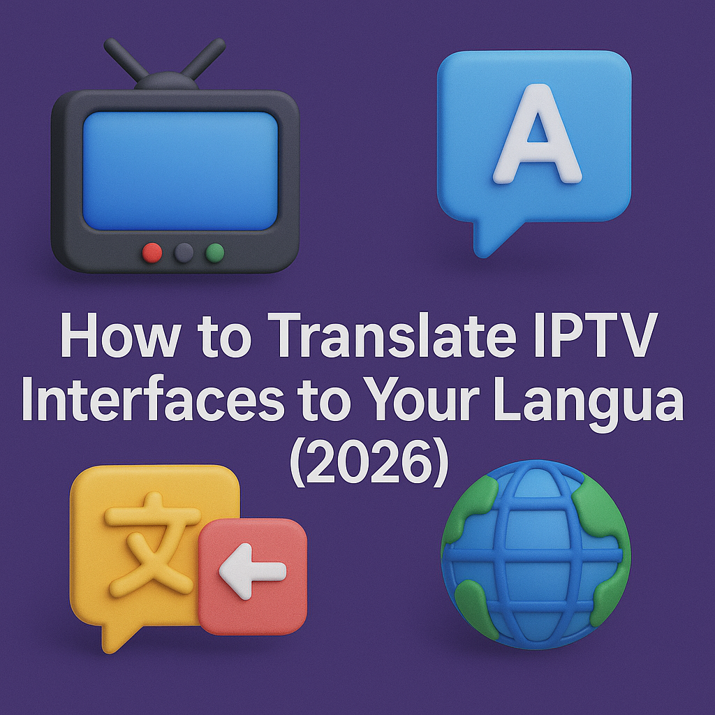 How to Translate IPTV Interfaces to Your Language (2026)