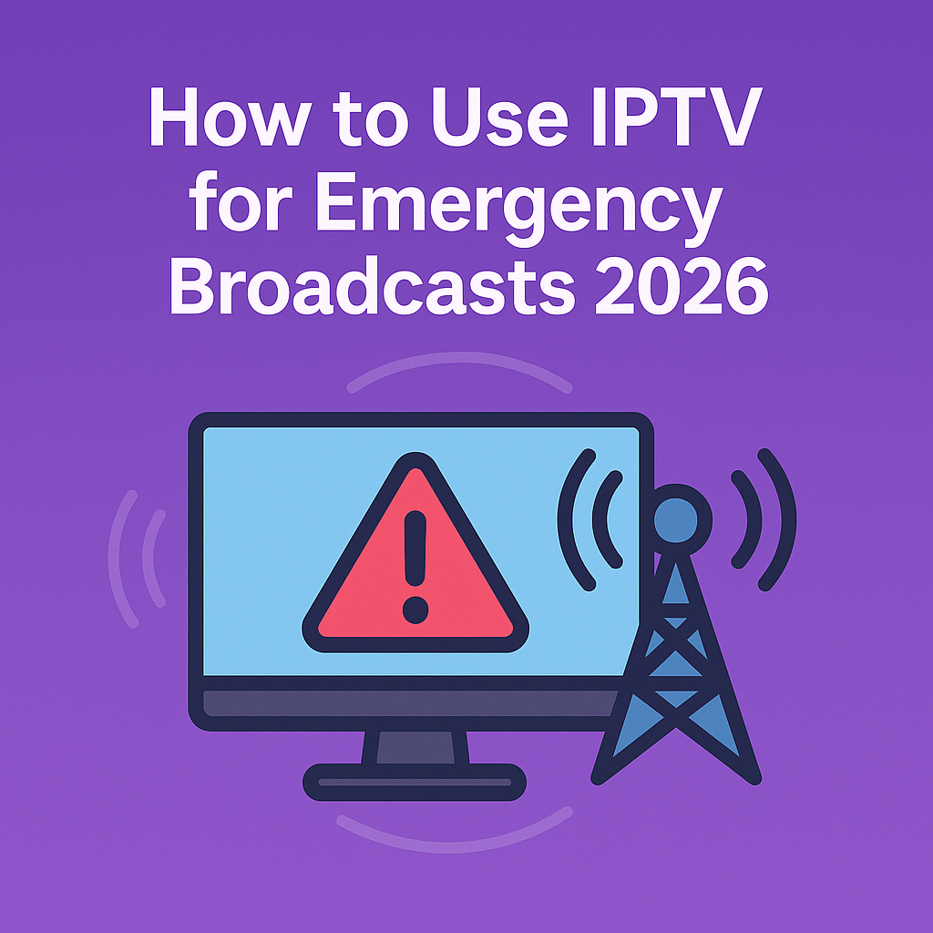 How to Use IPTV for Emergency Broadcasts 2026