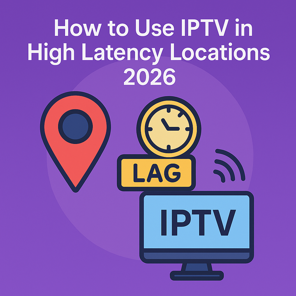 How to Use IPTV in High Latency Locations 2026