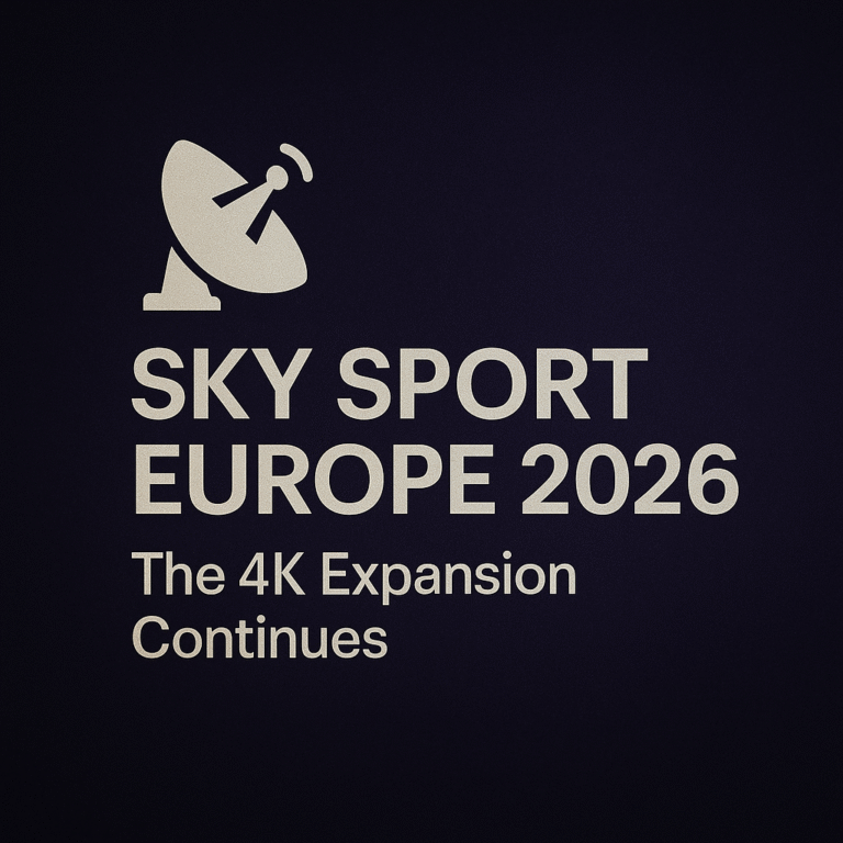 Sky Sport Europe 2026 The 4K Expansion Continues
