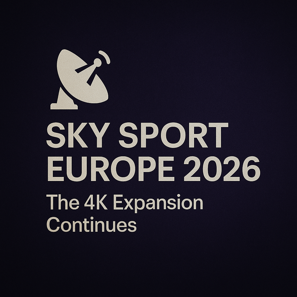 Sky Sport Europe 2026 The 4K Expansion Continues