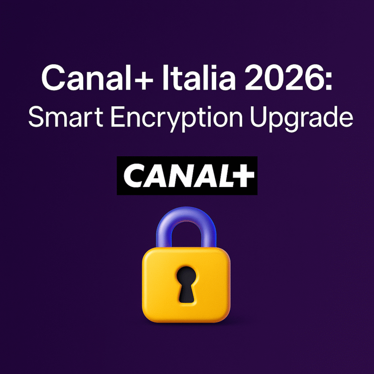 Canal+ Italia 2026 Smart Encryption Upgrade