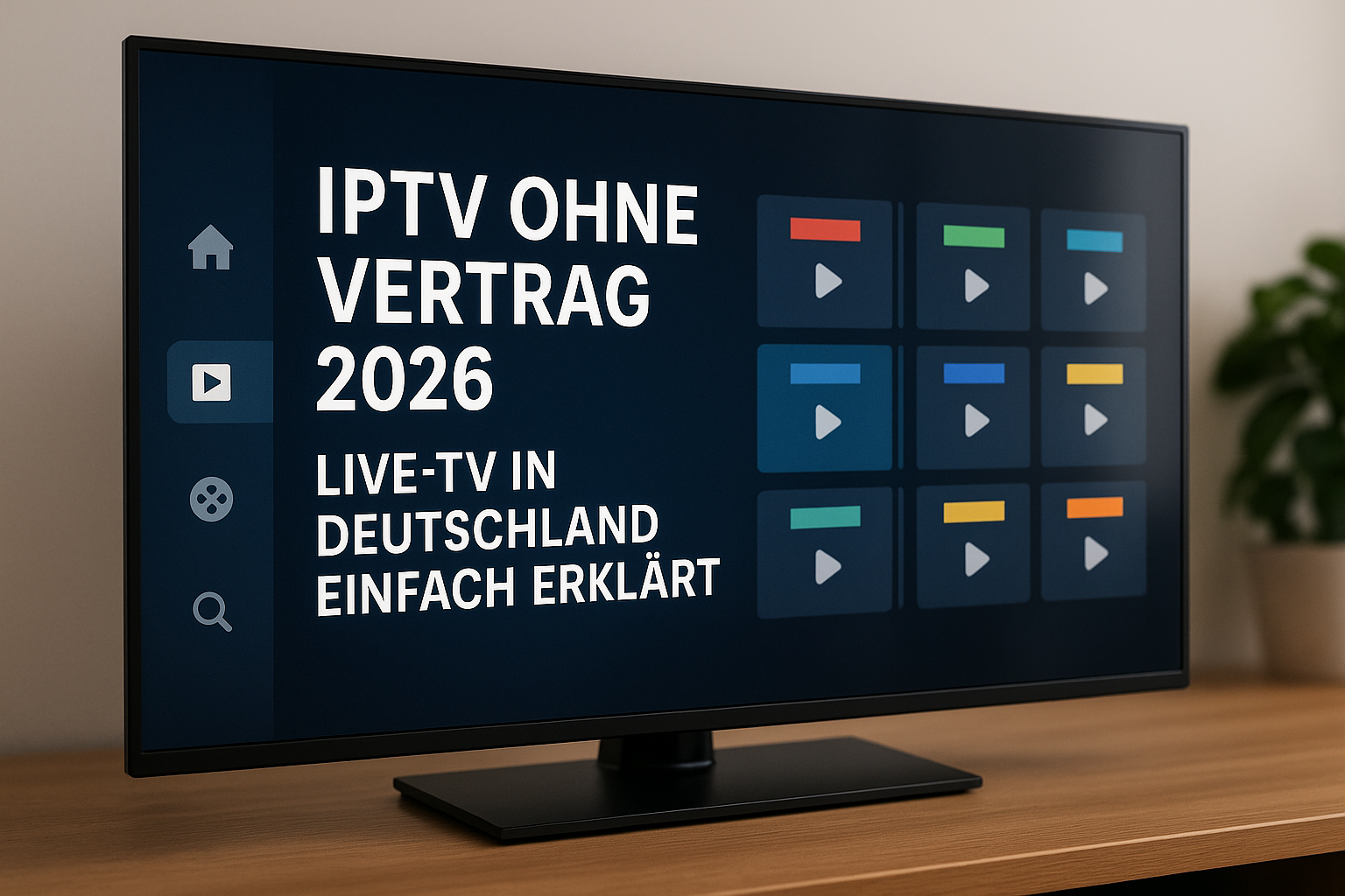 IPTV ohne Vertrag 2026 Live-TV in Deutschland einfach erklärt