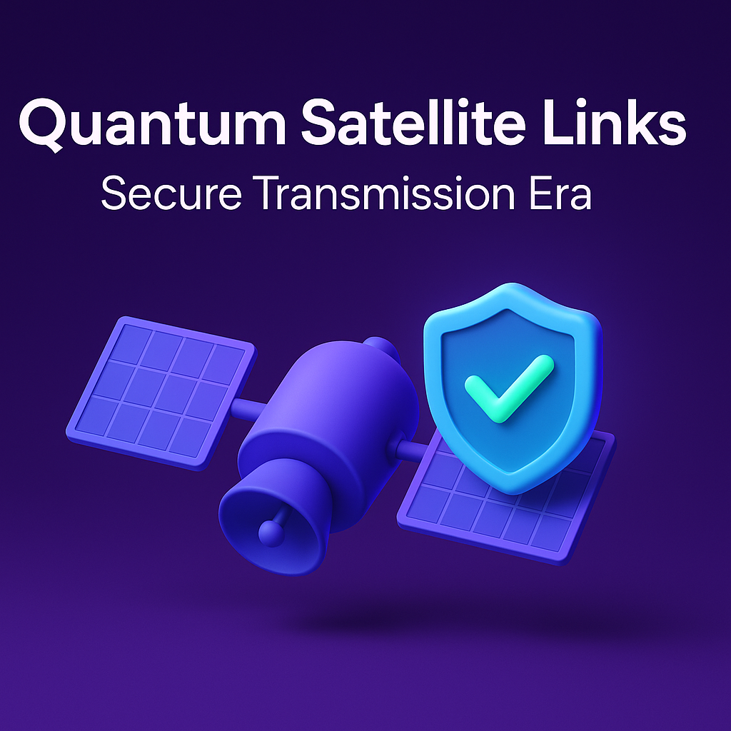 Quantum Satellite Links Secure Transmission Era