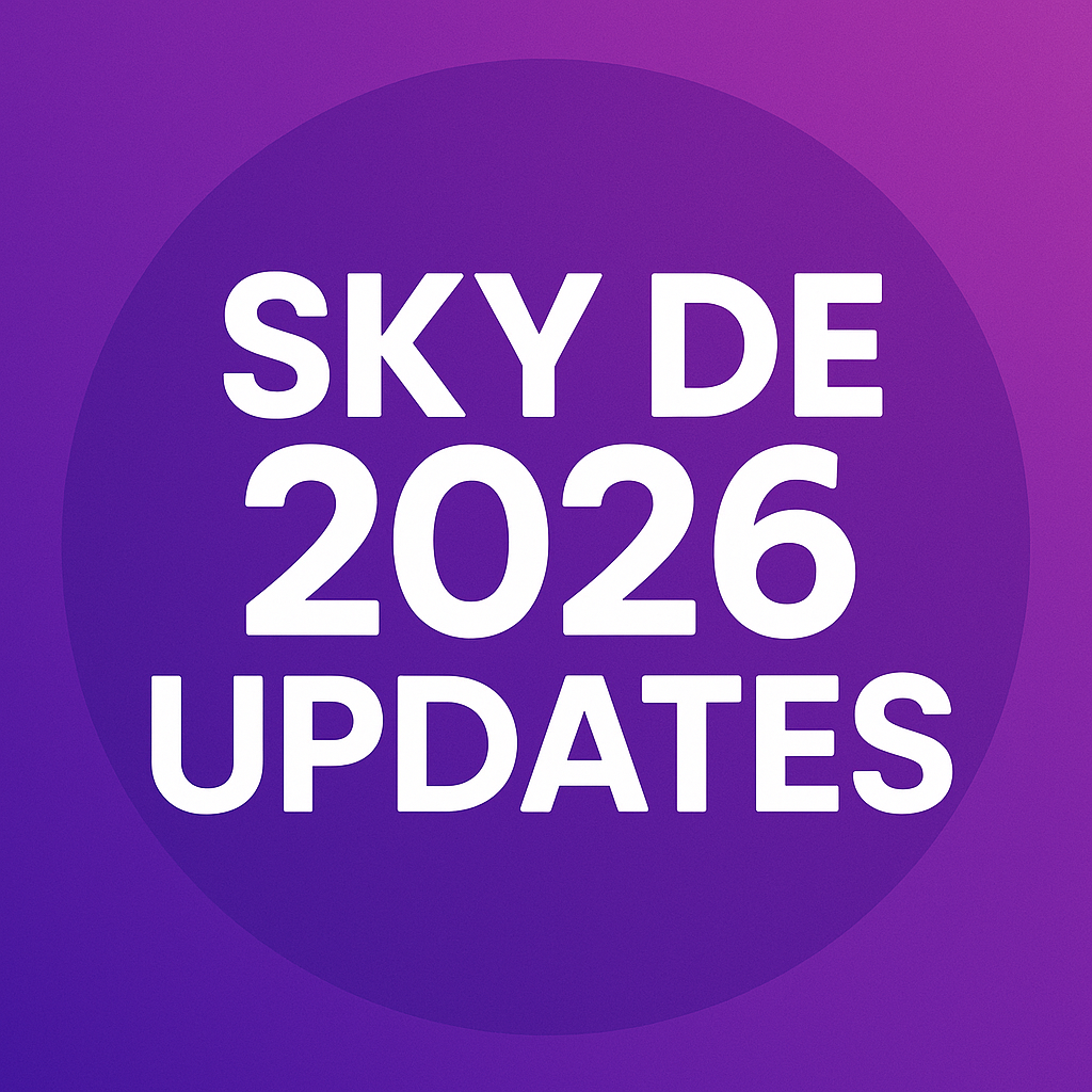 Sky Deutschland 2026 – All Package Changes