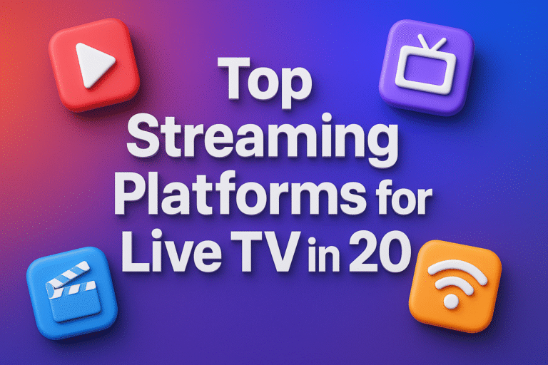Top Streaming Platforms for Live TV in 2026
