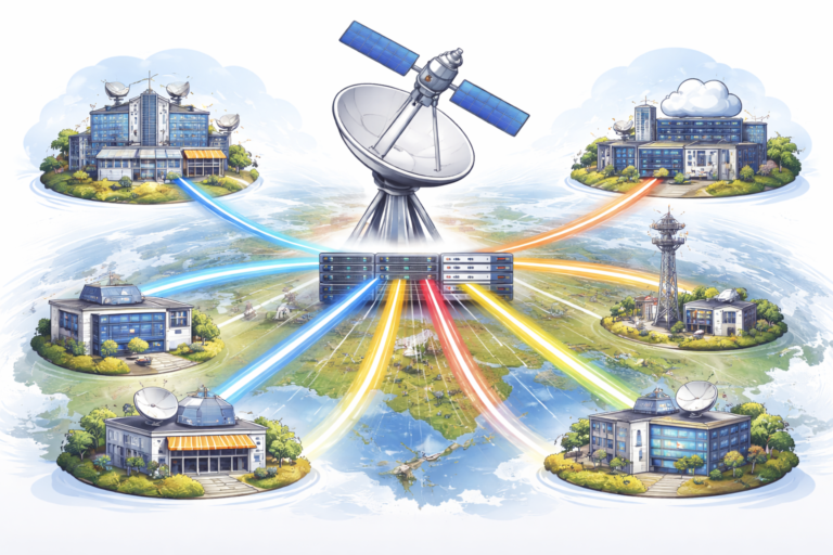 Modern European broadcast networks centered around Astra 19.2°E.