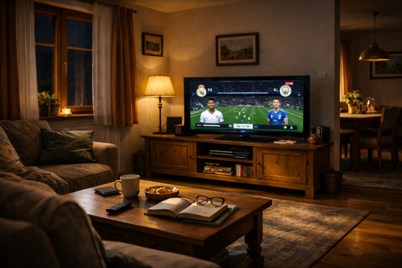 Home sports viewing patterns in Austrian living room 2026