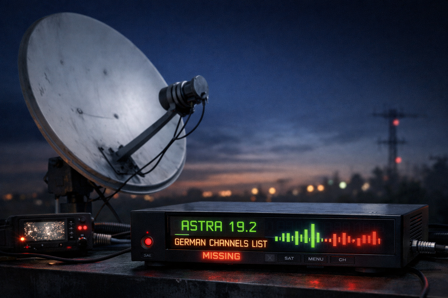 German channels not working on Astra 19.2 with receiver signal fluctuation