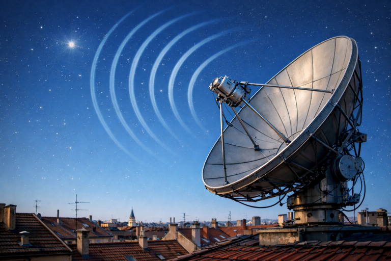 Satellite dish setup for receiving German channels on Astra 19.2.