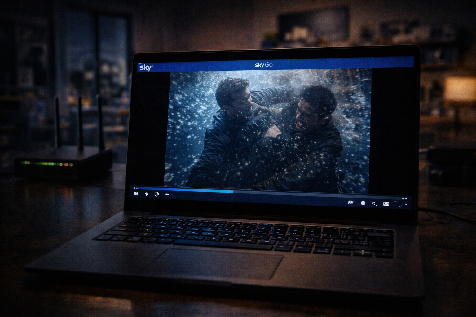 Sky Go full screen display problem on Windows 11 laptop